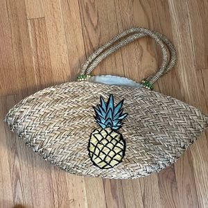 Straw Beach Bag